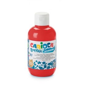 Carioca Tempera Kırmızı 250 ml Parmak Boya
