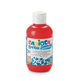 Carioca Tempera Kırmızı 250 ml Parmak Boya