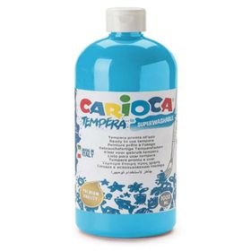 Carioca Tempera Mavi 1000 ml Süper Yıkanabilir Parmak Boya