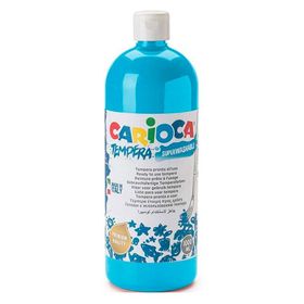 Carioca Tempera Mavi 1000 ml Süper Yıkanabilir Parmak Boya