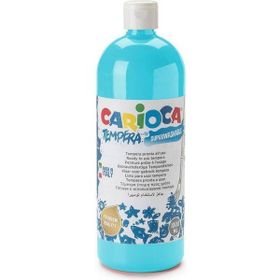 Carioca Tempera Mavi 1000 ml Süper Yıkanabilir Parmak Boya