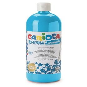 Carioca Tempera Mavi 1000 ml Süper Yıkanabilir Parmak Boya