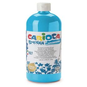 Carioca Tempera Mavi 1000 ml Süper Yıkanabilir Parmak Boya