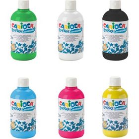 Carioca Tempera Süper Yıkanabilir 6 Renk 250 ml Guaj Boya