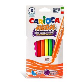 Carioca Yıkanabilir Keçeli 8'li Boya Kalemi