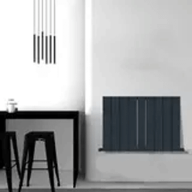 Carisa Nemo Alüminyum Kumlu Antrasit 600x1230 mm 13 Dilim Radyatör