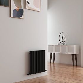Carisa Tallis 60x59 cm Kumlu Siyah Alüminyum Radyatör