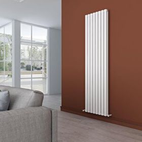Carisa Tallis Double 180x47 cm Kumlu Beyaz Alüminyum Radyatör