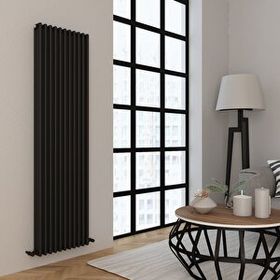 Carisa Tubulous 180x49,5 cm Kumlu Siyah Alüminyum Radyatör