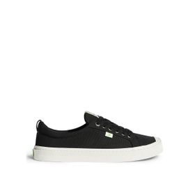 Cariuma 100103B01W-OCA Low Canvas Siyah Kadın Sneaker