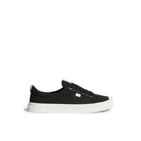 Cariuma 100103B01W-OCA Low Canvas Siyah Kadın Sneaker