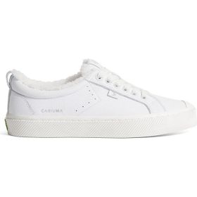 Cariuma 102504W13M-OCA Therma Pre Leather Beyaz Deri Erkek Spor Ayakkabı