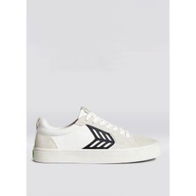 Cariuma 400807W25M-CATIBA Pro Low Suede Beyaz Süet Erkek Spor Ayakkabı