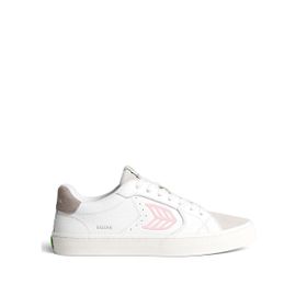 Cariuma 411304W43M-SALVAS Premium Leather V Beyaz Deri Erkek Spor Ayakkabı