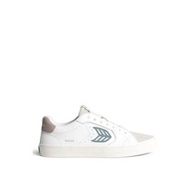 Cariuma 411304W61M-SALVAS Premium Leather V Beyaz Deri Erkek Spor Ayakkabı