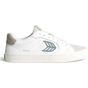 Cariuma 411304W61M-SALVAS Premium Leather V Beyaz Deri Erkek Spor Ayakkabı
