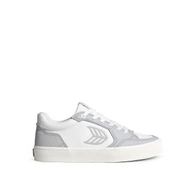 Cariuma 421401W62W-VALLELY Leather Accents Beyaz-Gri Deri Kadın Spor Ayakkabı