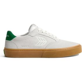 Cariuma 511802W1DW-NAIOCA Suede Off-White Açık Gri Kadın Spor Ayakkabı