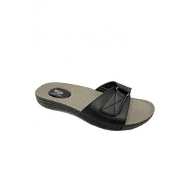 Carlaverde 5755-22 Anatomik Siyah Fashion Kadın Terlik