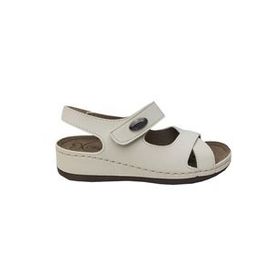 Carlaverde 5955 Bej Anatomik Taban Kadın Sandalet