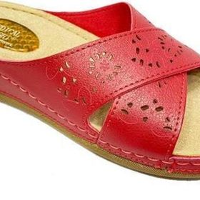 Carlaverde 5990-22 Anatomik Beyaz Fashion Kadın Terlik