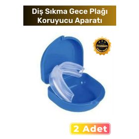 Carlburn Özel Seri Diş Çene Sıkma Koruyucu Önleyici Uyku Aparatı 2 Adet Gece Plağı