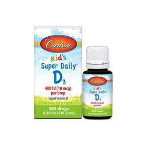Carlson Kid's Daily Vitamin D3 400 IU 10.3 ml Damla