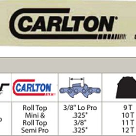 Carlton 3/8-34 Diş Semi Pro Testere Kılavuzu