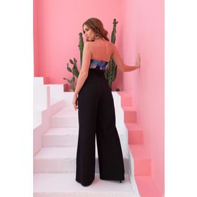 Carmen Siyah Payetli Straplez Tulum Elbise