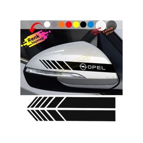 Carmind 2 Adet Araba Yan Ayna Şerit Sticker