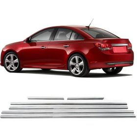 Carmind 2009-2016 6 Parça Chevrolet Cruze Sedan Krom Cam Çıtası
