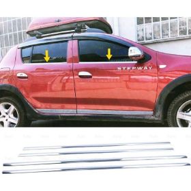 Carmind 2013-2020 4 Parça Dacia Sandero Stepway Krom Cam Çıtası