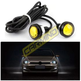 Carmind 23 mm 2 Adet Kartal Gözü Oto Ayna Altı Beyaz Led