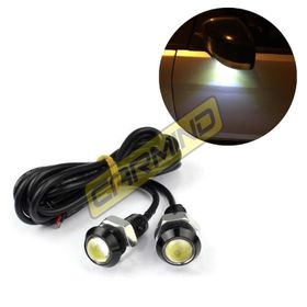 Carmind 23 mm 2 Adet Kartal Gözü Oto Ayna Altı Beyaz Led