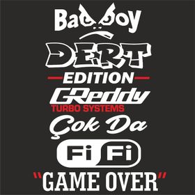 Carmind Arka Cam Oto Model 2 Beyaz Sticker Set