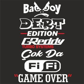 Carmind Arka Cam Oto Model 2 Beyaz Sticker Set