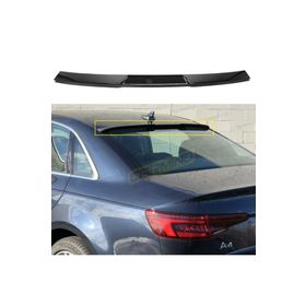 Carmind Audi A4 B9 Piano Black 2017-2019 Cam Üstü RS Spoiler