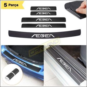Carmind Fiat Egea Bagaj ve Kapı Eşiği Karbon Sticker Set