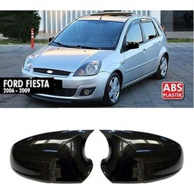 Carmind Ford Fiesta Batman Yarasa Piano Black 2006-2009 Ayna Kapağı