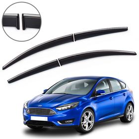 Carmind Ford Focus 4 HB Sedan Krom Çıtalı Cam Rüzgarlığı
