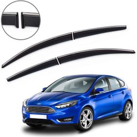 Carmind Ford Focus 4 HB Sedan Krom Çıtalı Cam Rüzgarlığı