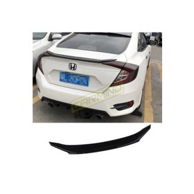 Carmind Honda Civic Piano Black FC5 Bagaj Üstü Oem Anatomik Spoiler