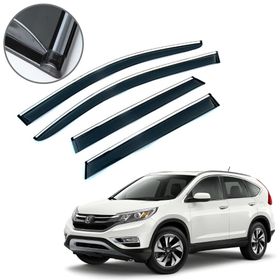 Carmind Honda CRV 2013-2018 Krom Çıtalı Cam Rüzgarlığı