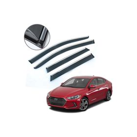 Carmind Hyundai Elantra 2016-2019 Krom Çıtalı Cam Rüzgarlığı