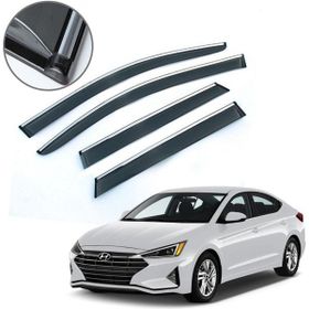 Carmind Hyundai Elantra 2020 Krom Çıtalı Cam Rüzgarlığı