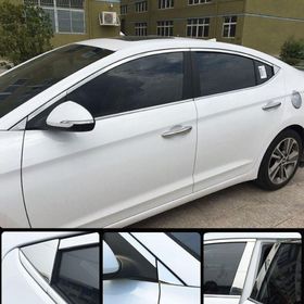 Carmind Hyundai Elantra Krom 2016-2019 14 Parça Cam Çerçevesi Set