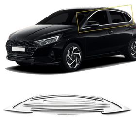 Carmind Hyundai İ20 2020-2021 14 Parça Krom Cam Çerçevesi Set