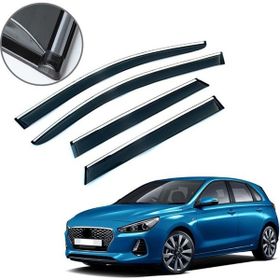 Carmind Hyundai İ30 Krom 2018-2020 Çıtalı Cam Rüzgarlığı