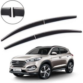 Carmind Hyundai Tucson 2015-2019 Krom Çıtalı Cam Rüzgarlığı