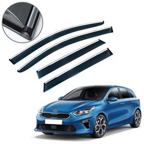 Carmind Kia Ceed HB Krom 2018 Sonrası Çıtalı Cam Rüzgarlığı